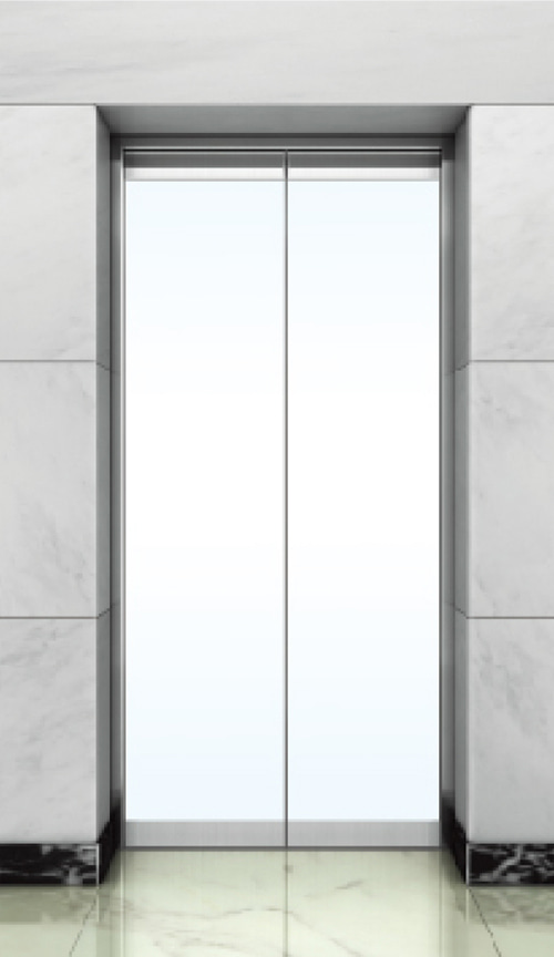 Frameless glass door landing door series QP-VM007