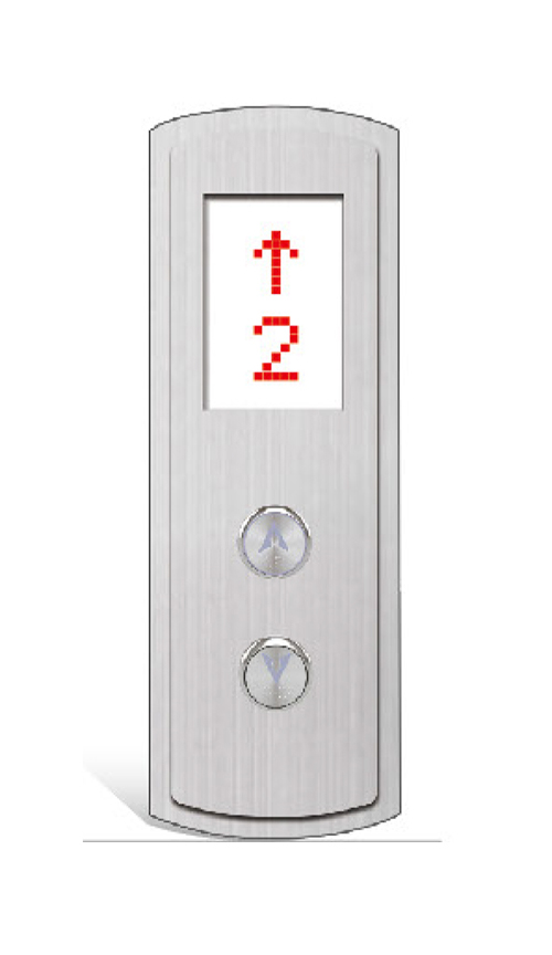 Hairline stainless steel calling board series WH-D