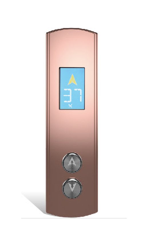 Rose gold stainless steel calling board series WH-Z