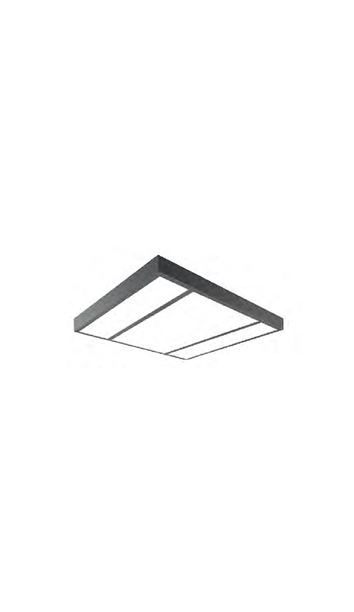 Stainless steel frame, with white acrylic light transmission integral-type ceiling series QP-D08