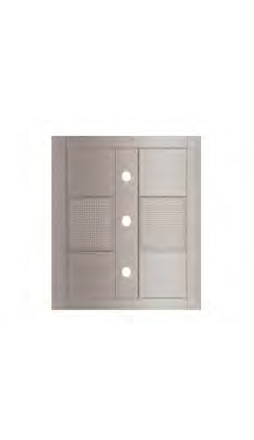 Soft lighting design with stainless steel frame and white light-transmitting plate integral-type ceiling series QP-D41