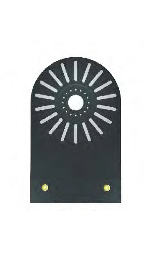 Steel plate spray paint, acrylic, downlight integral-type ceiling series QP-D46