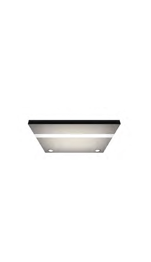 Steel plate spray, acrylic, downlight integral-type ceiling series QP-D62