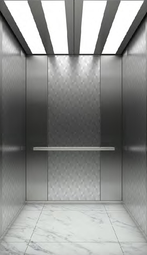 Passenger elevator car decoratinon QPA-003